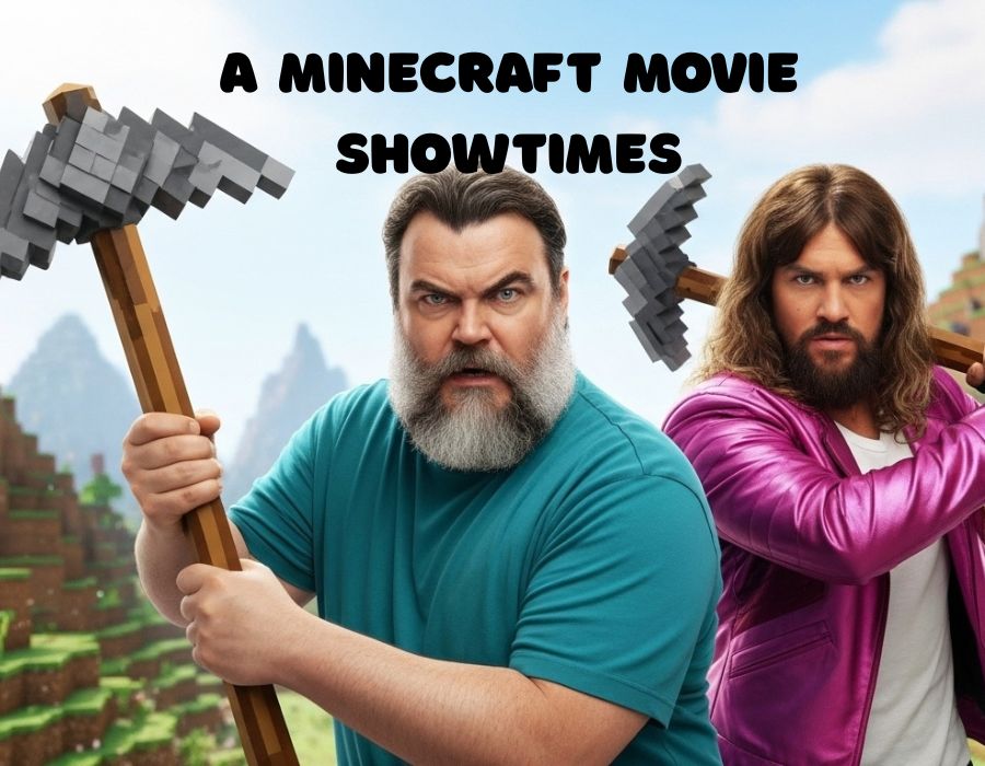 a minecraft movie showtimes