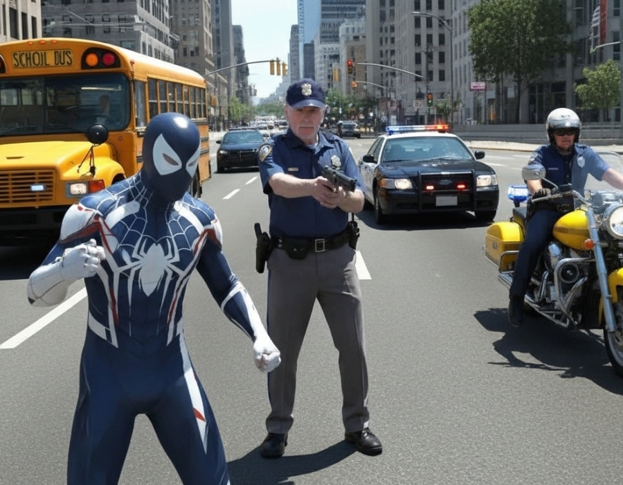amazing strange rope police