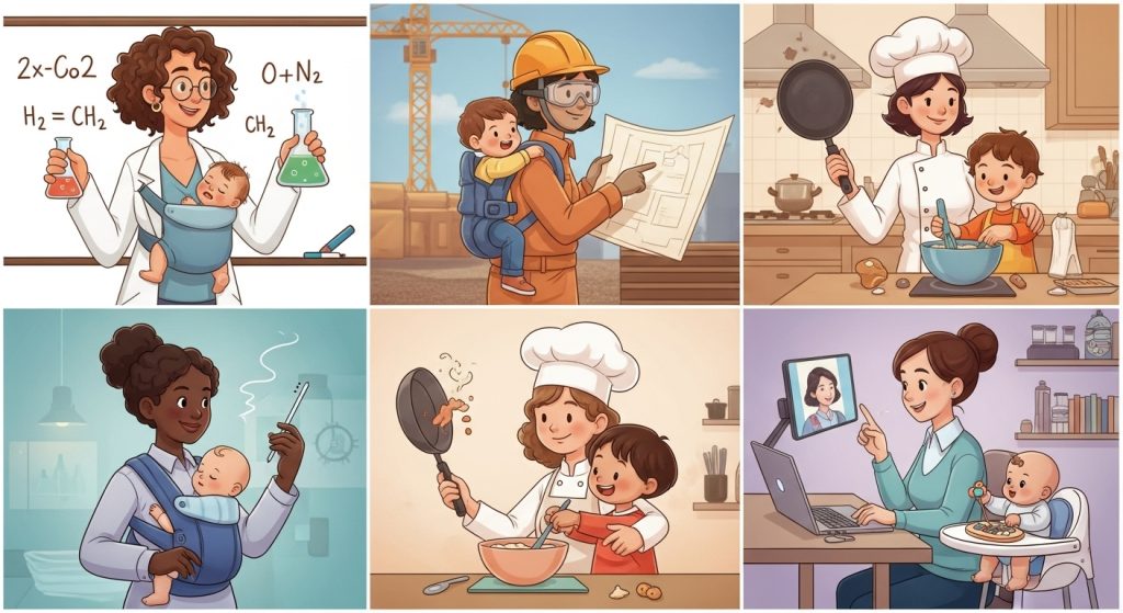 Pondershort Exploring Diverse Working Moms