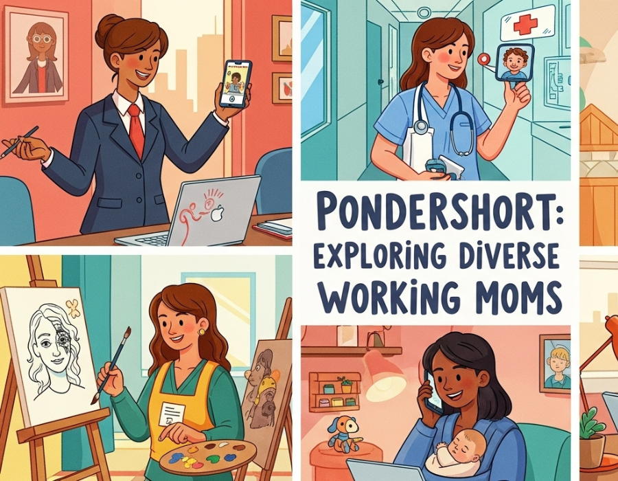 Pondershort Exploring Diverse Working Moms