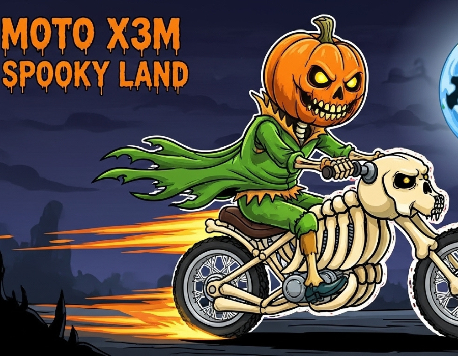 moto x3m spooky land unblocked