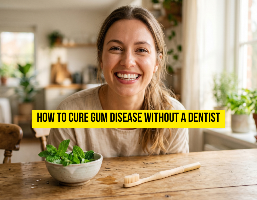 how to cure gum disease without a dentist